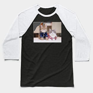 couple cute cats Baseball T-Shirt